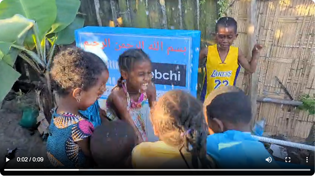 Distribution de colis alimentaires